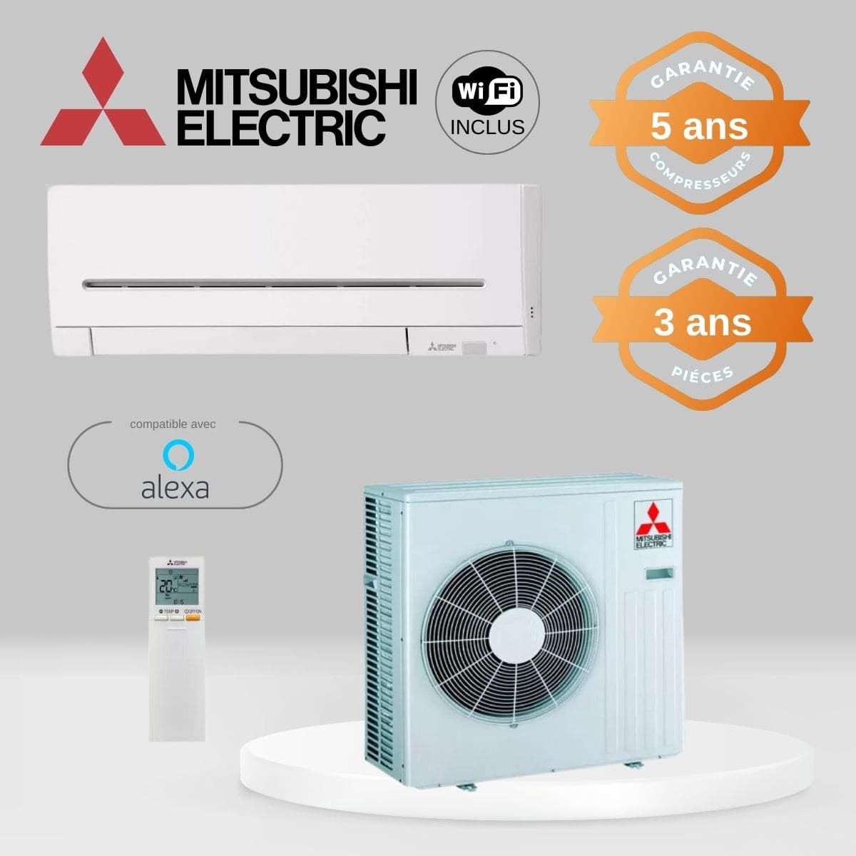 Climatisation Réversible Mitsubishi MSZ-AP71VGK
