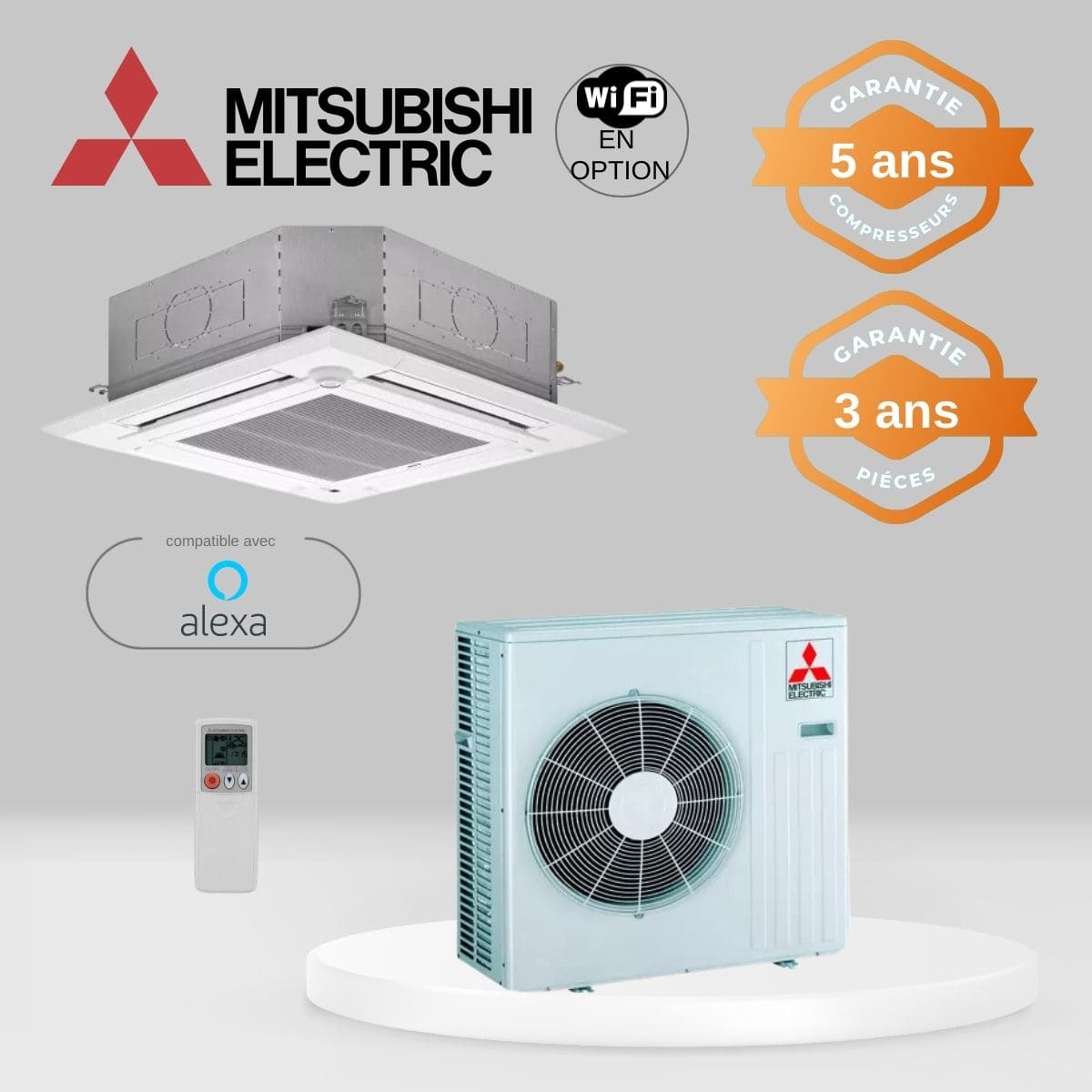 Climatiseur Cassette Mitsubishi PLA-M50EA