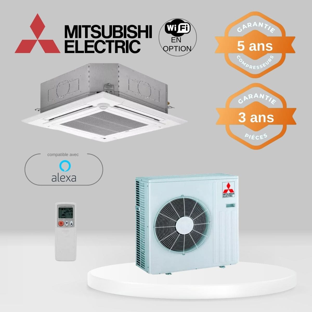 Climatiseur Cassette Mitsubishi PLA-M60EA