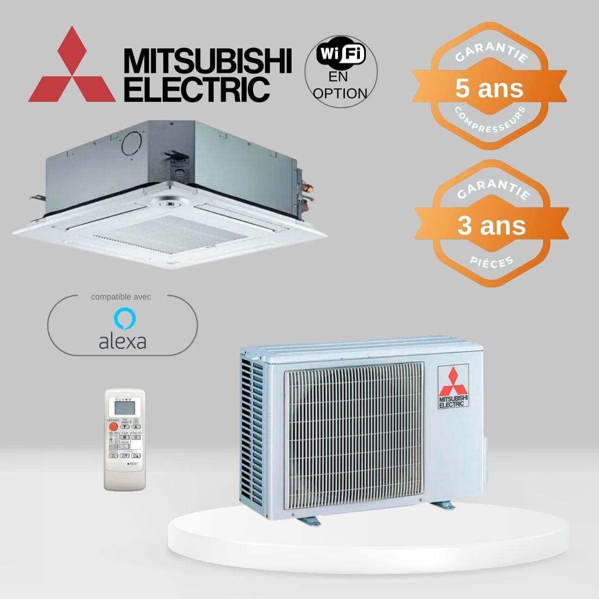Climatiseur Cassette Mitsubishi SLZ-M25FA