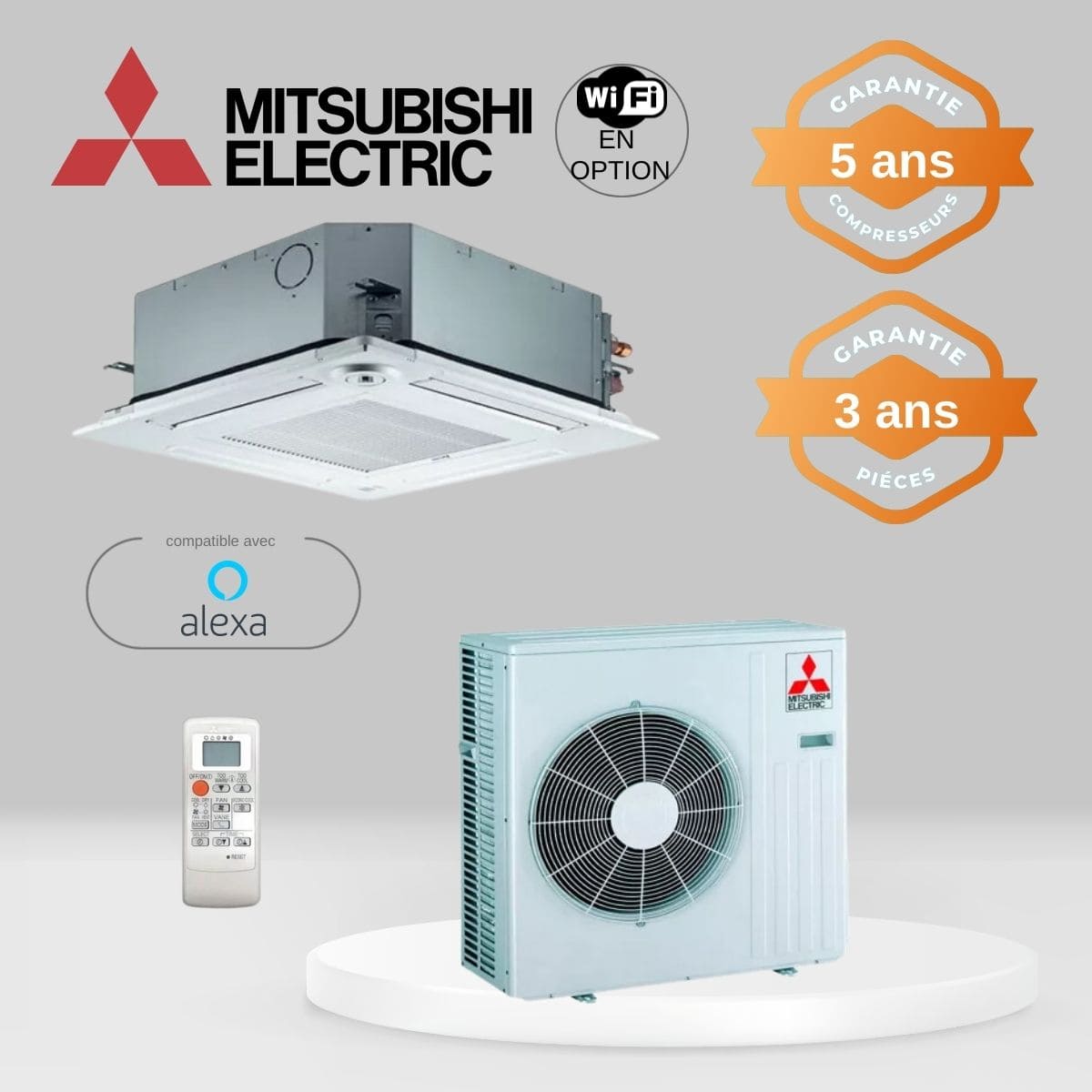 Climatiseur Cassette Mitsubishi SLZ-M50FA