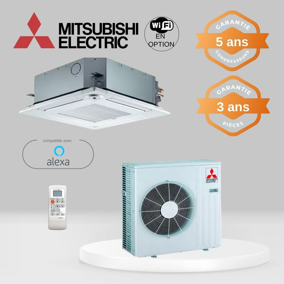 Climatiseur Cassette Mitsubishi SLZ-M60FA
