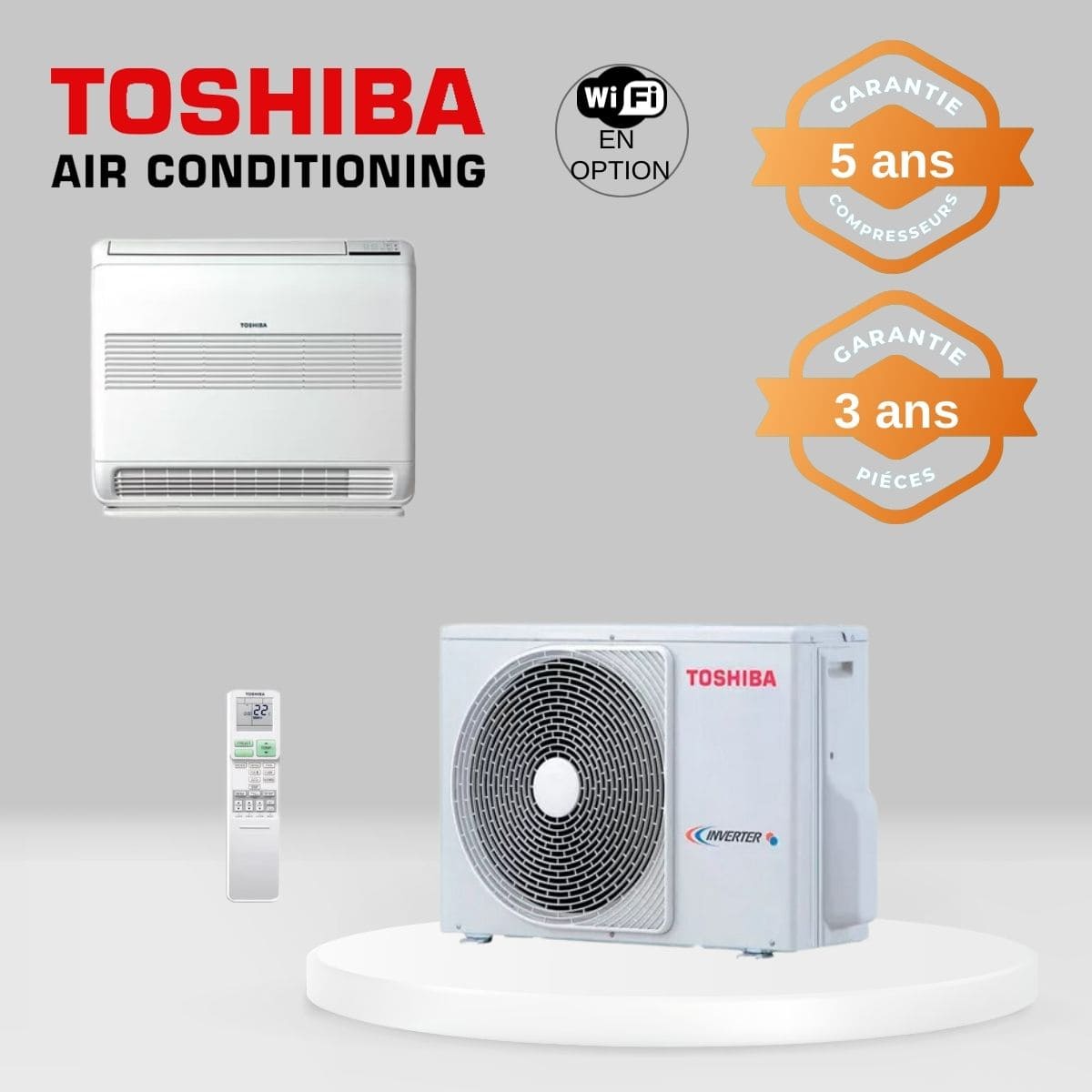 Climatiseur Console Toshiba RAS-B18J2FVG-E