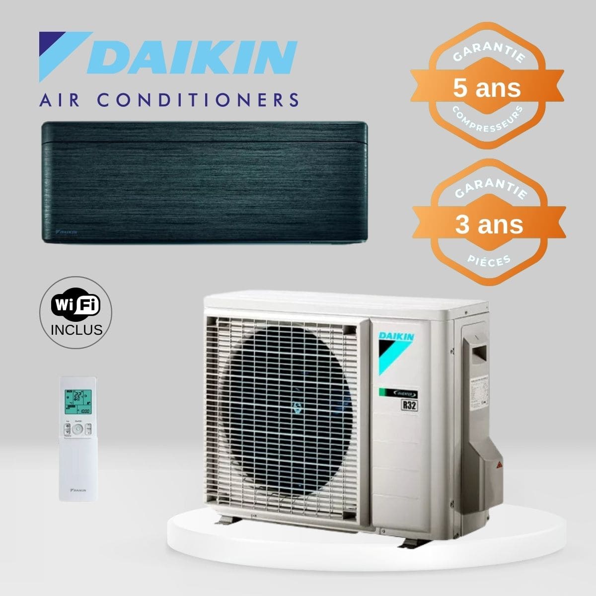 Climatiseur Daikin Stylish FTXA25BT + RXA25A