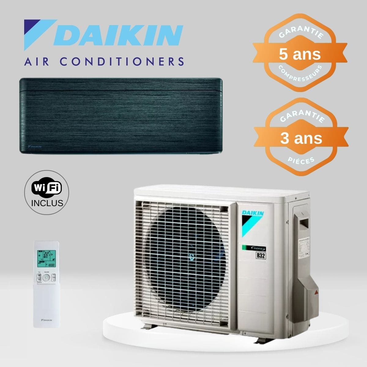 Climatiseur Daikin Stylish FTXA35BT + RXA35A