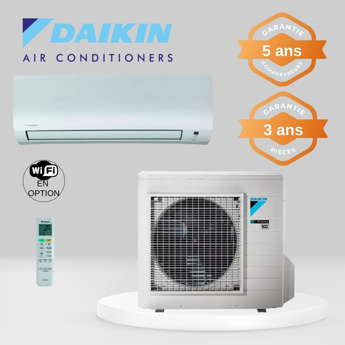 Climatiseur Mural Daikin FTXP60M + RXP60M
