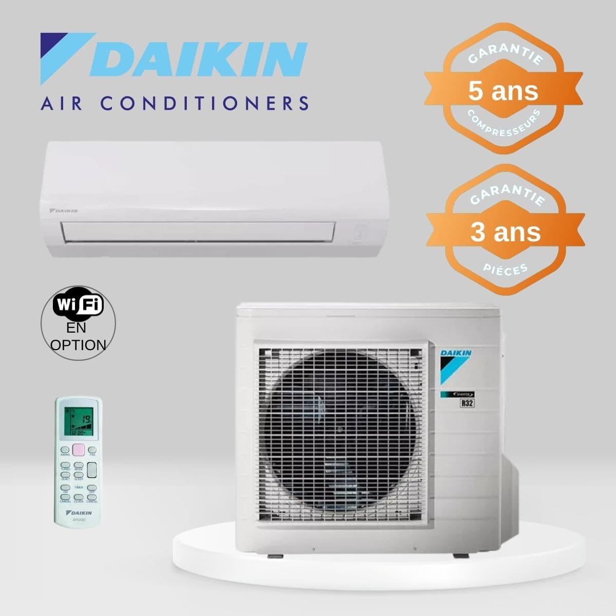 Climatiseur Mural Daikin Sensira FTXF60D + RXF60D