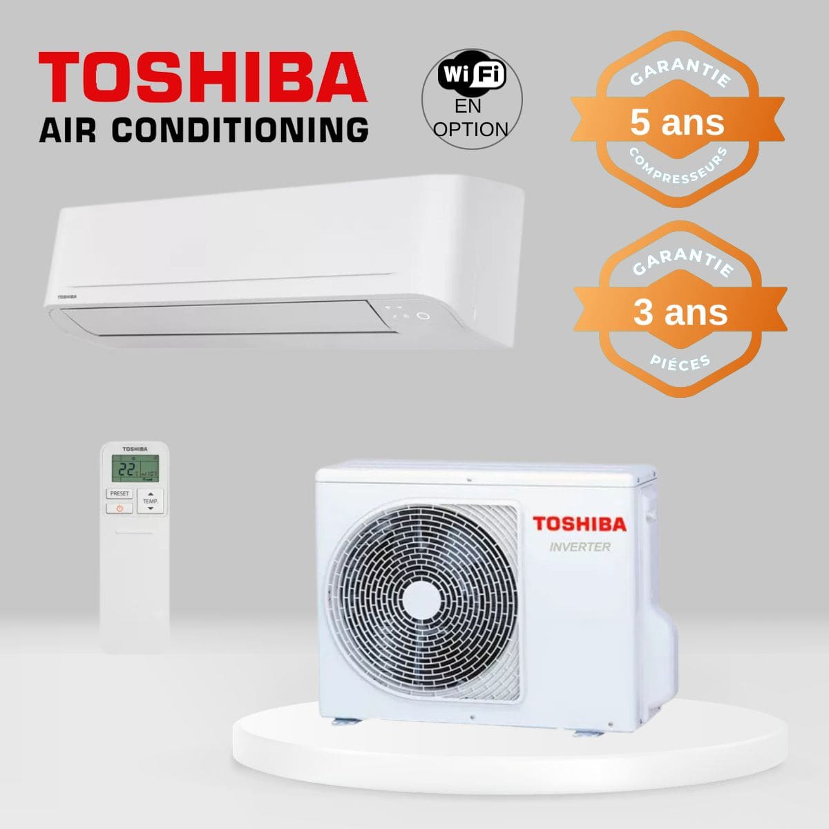 Climatiseur Mural Toshiba Yukai RAS-B16E2KVG-E