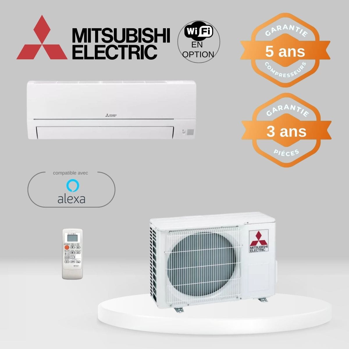 Climatiseur Réversible Mitsubishi MSZ-HR50VF