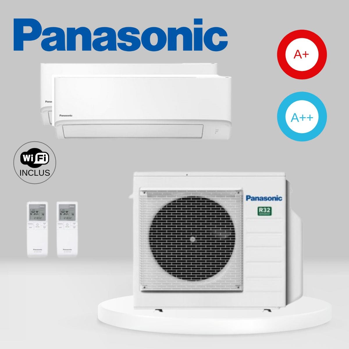 Air Conditionné Multi Split Panasonic CU-3TZ52TBE + 2 x CS-TZ35ZKEW