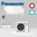 Air Conditionné Multi Split Panasonic CU-3Z68TBE + 3 x CS-TZ25ZKEW