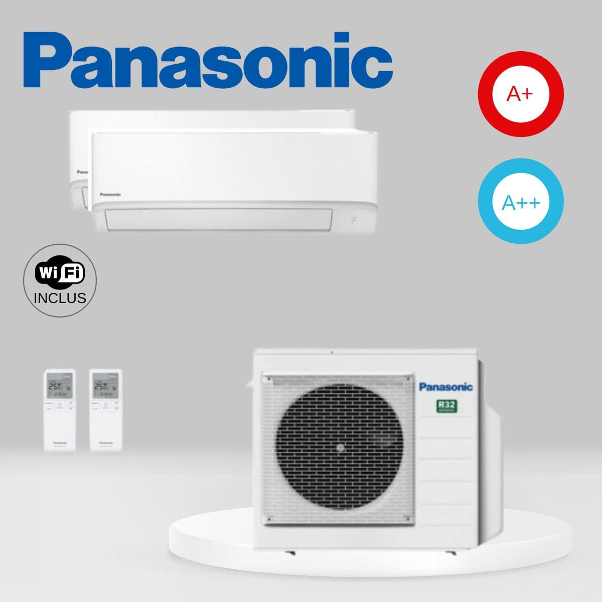 Air Conditionné Multi Split Panasonic CU-3Z68TBE + CS-TZ35ZKEW + CS-TZ50ZKEW